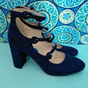 Marc Fisher Navy Women's Heels NWOT
